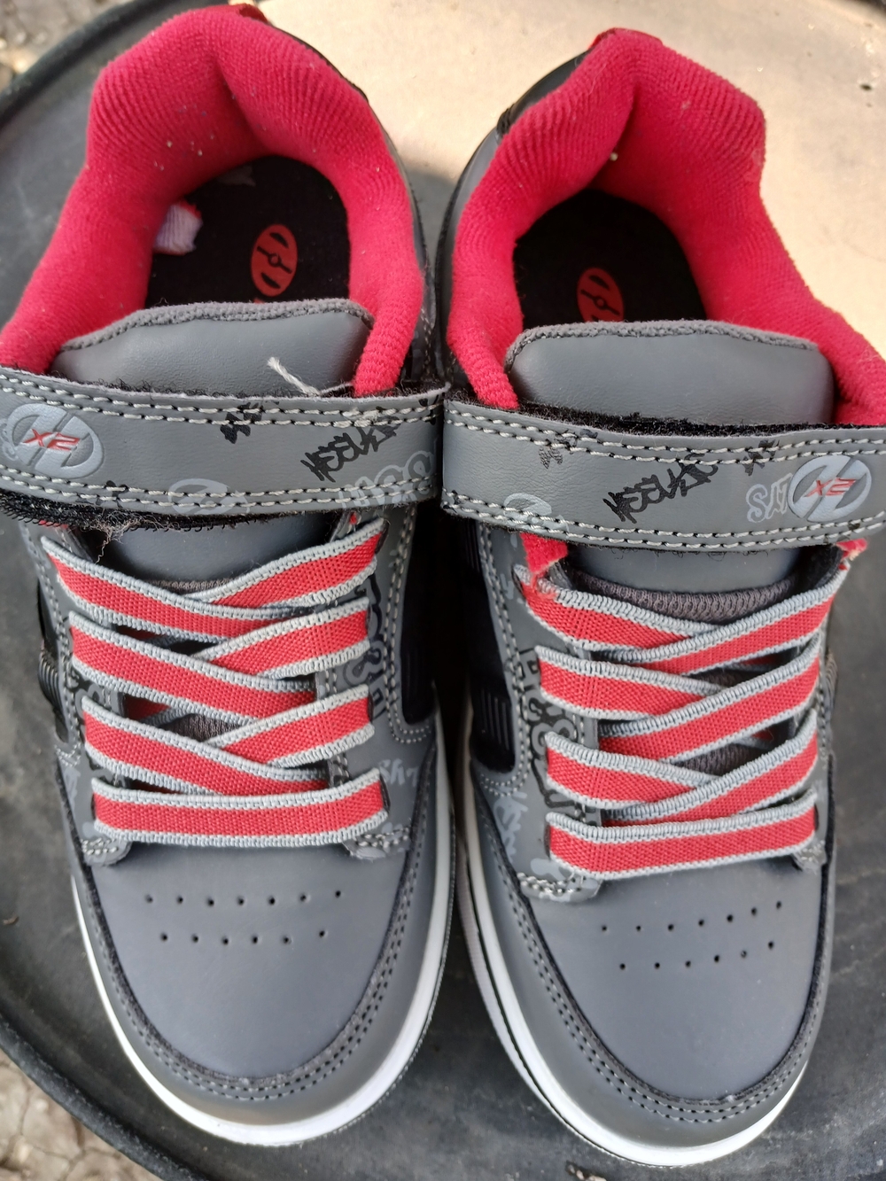 Heelys Bolt Plus X2 Grey/red Skate